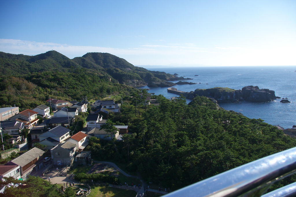 海風に吹かれて