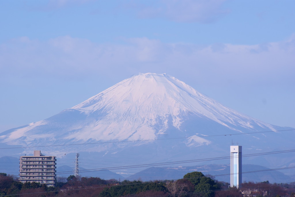 我が家のベランダから