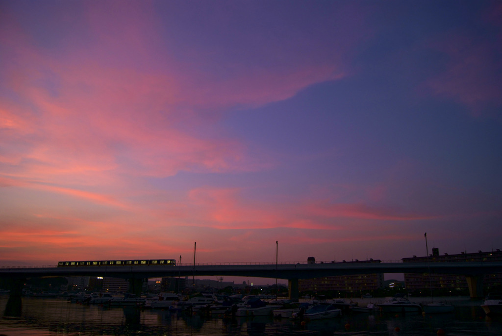 八景夕空