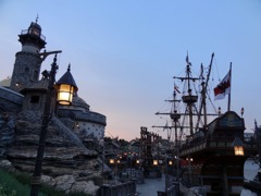 ディズニー、海賊船