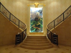 ディズニー、アンバサダーホテルの階段