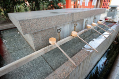 住吉神社、手水舎