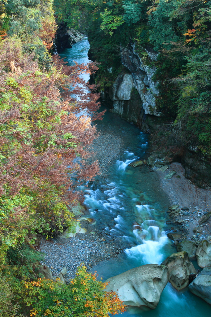 手取川渓流