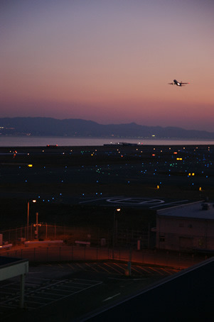 関空の滑走路