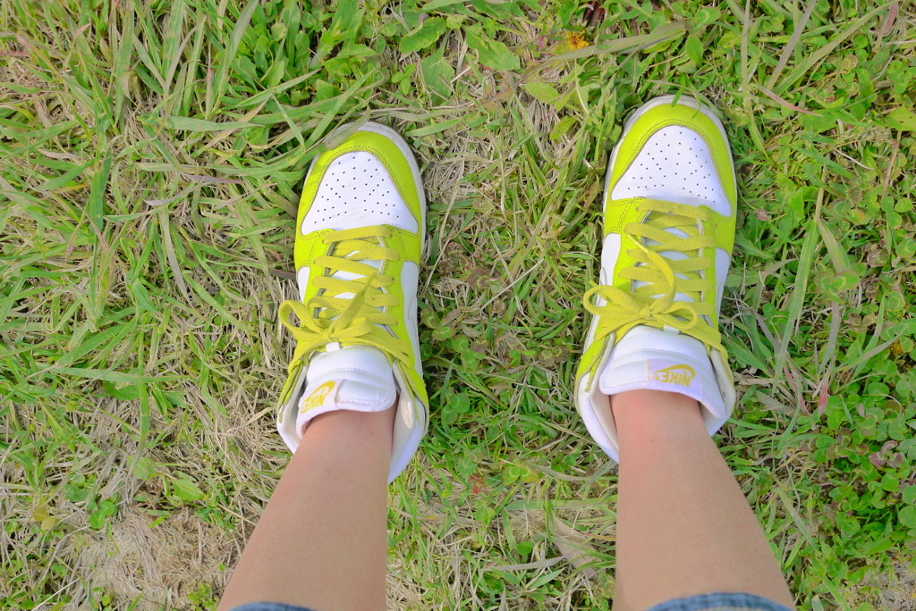 みどりのスニーカー