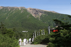 御嶽山は霊場