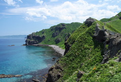 積丹半島　神威岬