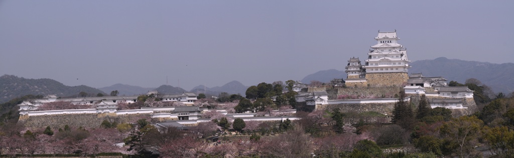 姫路城の全容