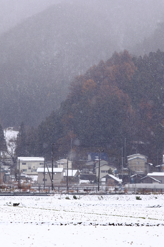 雪の層