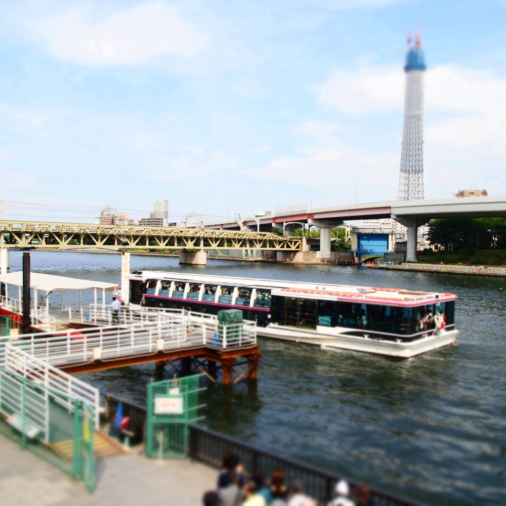 スカイツリーのある風景