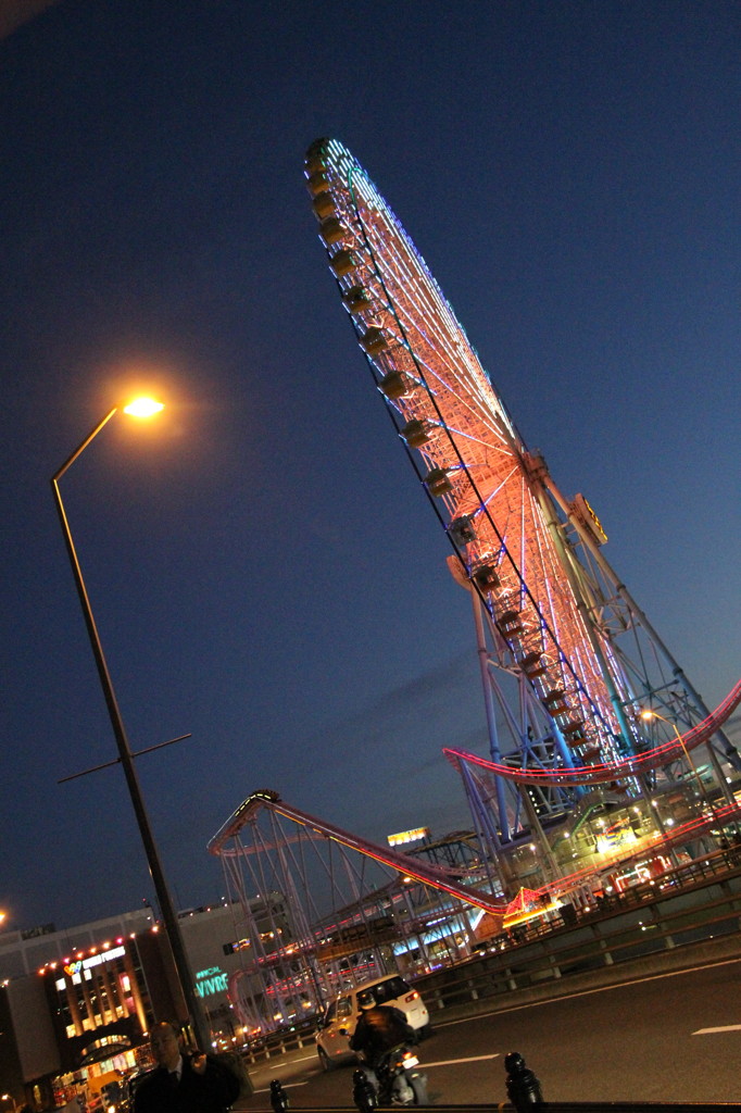 夕暮れ観覧車
