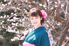 和服美人～梅との共演５～