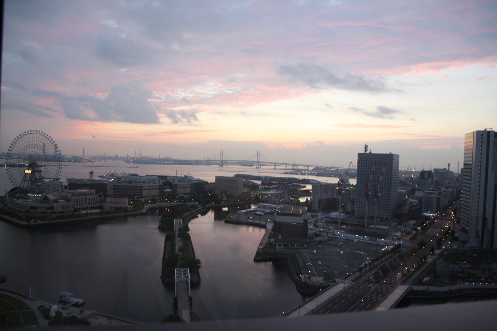 Yokohama at dawn