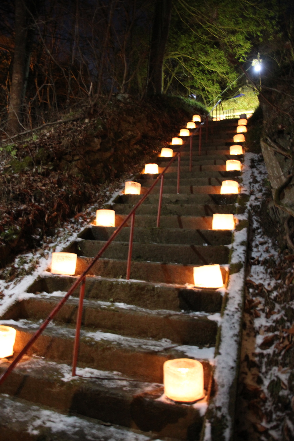 氷灯ろう夢祈願