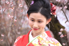 モデル小島瑠夏4-１４～梅の国の着物姫～
