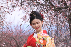 モデル小島瑠夏4-９～梅の国の着物姫～