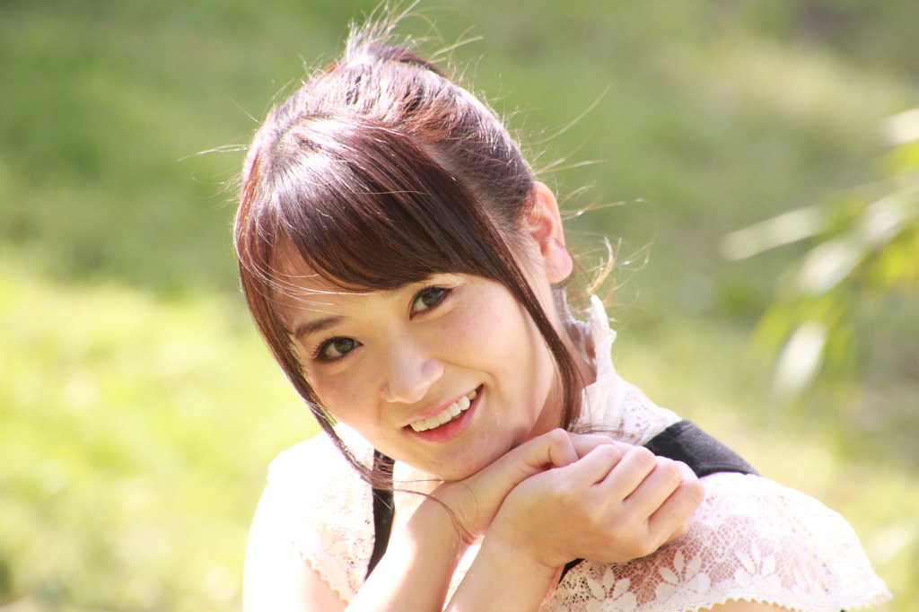 It is crazy about your eyes３