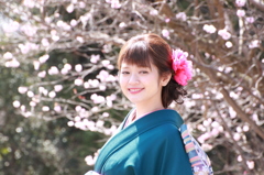 和服美人～梅との共演６～