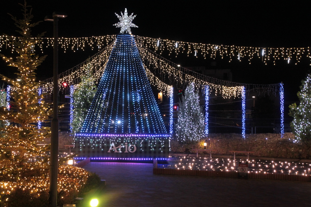 カラクリ・クリスマス　アリオのイルミネーション点灯０８