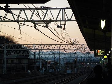 倉賀野の夕暮れ