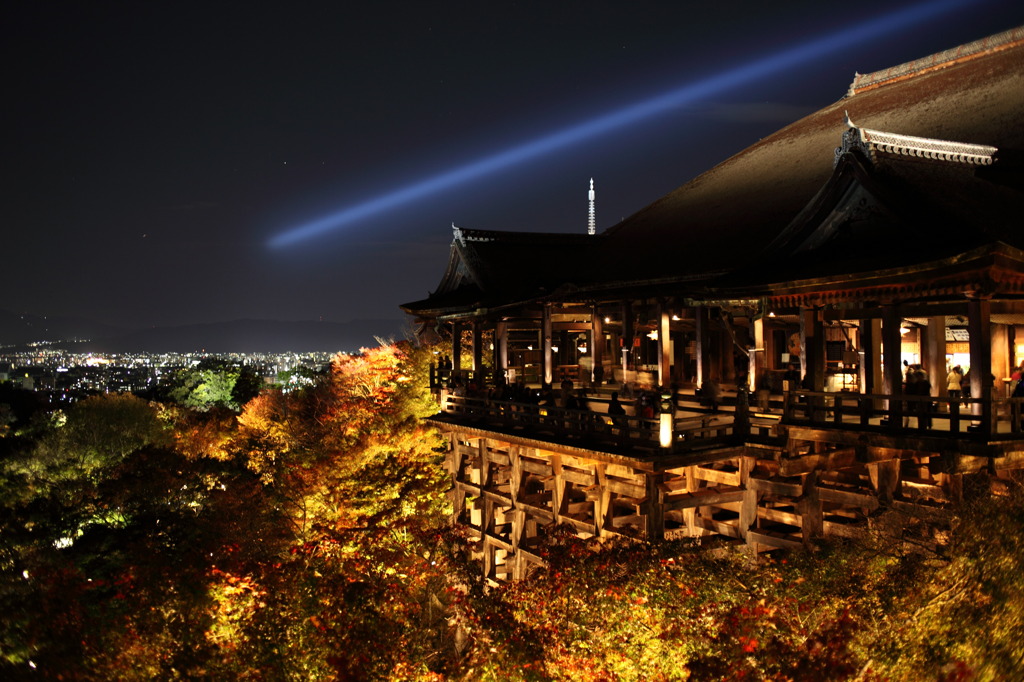 清水の夜！