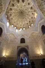アルハンブラ宮殿の室内天井