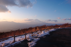 芦ノ湖スカイラインから富士山