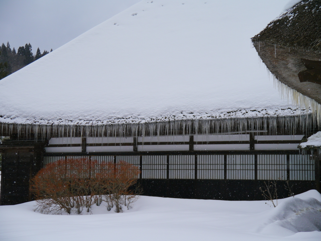 枯雪の庭