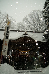 雪の日に参る