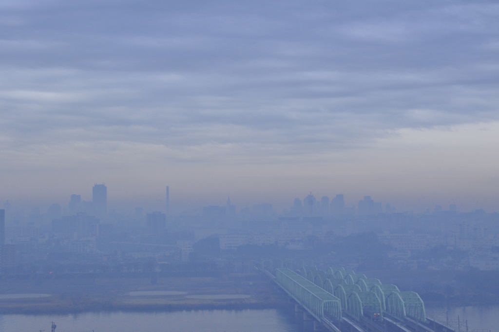 朝霧の風景2