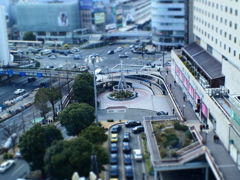 三宮駅前ターミナル（ジオラマ）