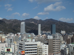 ミント神戸からの高層3兄弟