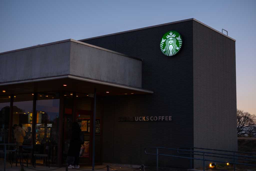 夕方のスタバ