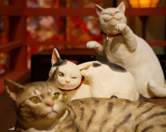 猫の置物