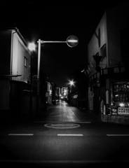 奥に誰かいる