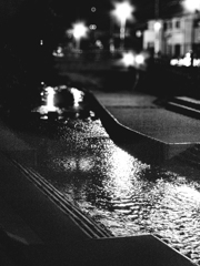 夜の河川