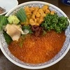 雲丹とイクラ丼