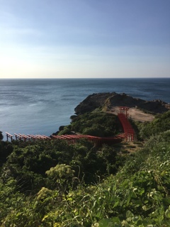 山陰の旅にて