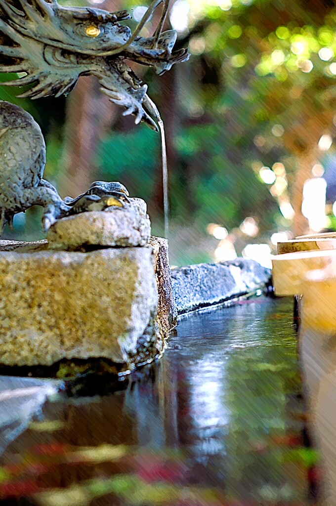 龍神様の零れ水（こぼれみず）