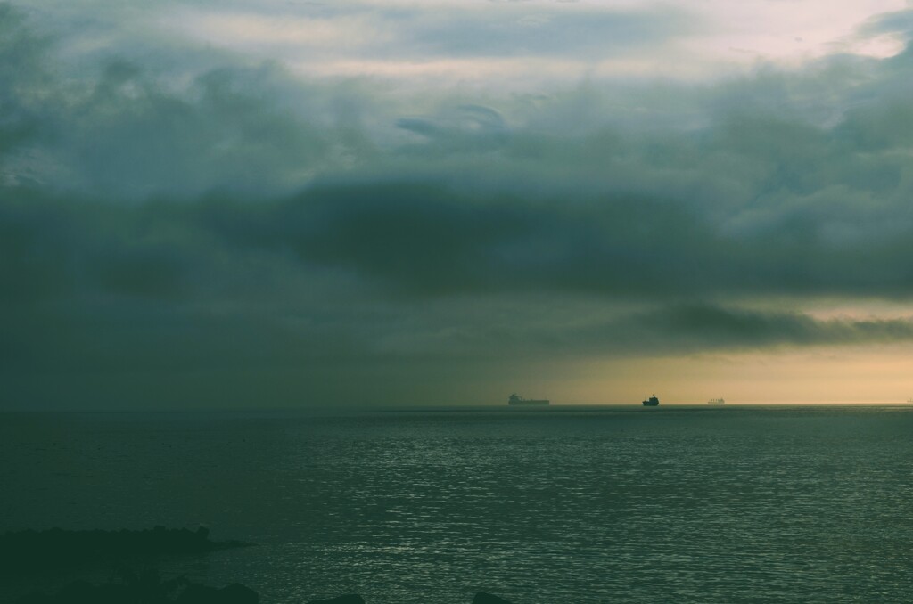 雲の上に…