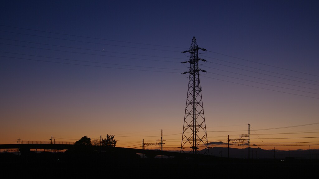 蒼と橙の境界線