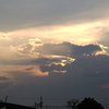 ”ワン”だフルな夕景
