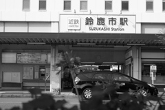 客を待つ人