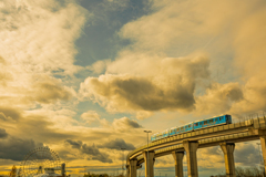 黄昏を駆ける青