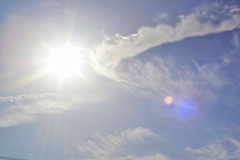 芸術的 秋の空…