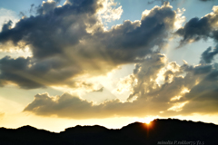 God  rays…