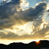 God  rays…
