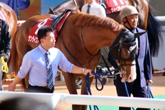 ６馬身差勝利前
