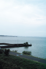 霞ヶ浦　強風
