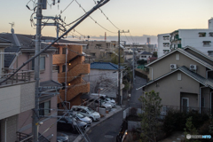 冬の夕暮れ